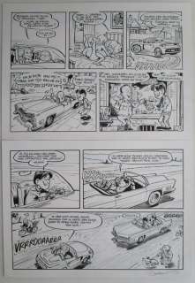 Bosschaert, Jan - 1 Original page - De Geverniste vernepelingskes - Frans Bauer / Laura Lynn - Plaat 1 | Catawiki