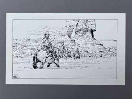 Wilson, Colin - 1 Original page - La jeunesse de Blueberry - 2004 | Catawiki