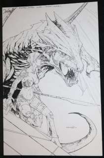 Talent Caldwell - the monster hunters‘ survival guide issue #5 cover - 2010 signed