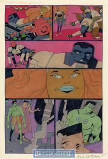 Mick McMahon - Alien Legion Pg 6 By Mick McMahon Issue 1 Page 6