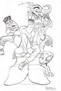 Brindisi, Bruno - 1 Original preliminary drawing - Dylan Dog - 2005 | Catawiki