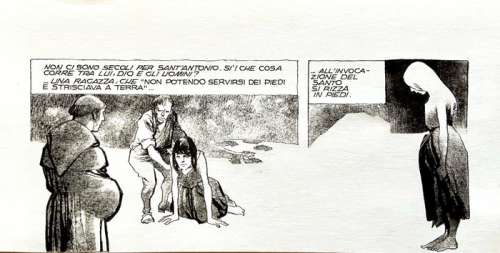 Battaglia, Dino - 1 Original drawing - Antonio di Padova | Catawiki