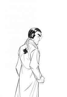 Illlustration originale pour les Arcanes de Midi-Minuit par Cyril TRICHET