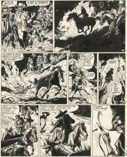 Jijé - Planche originale n°25 - Jerry contre KKK - Jerry Spring