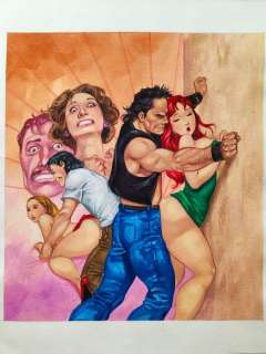 Bazaldua, Oscar - 1 Original cover - Almas Perversas #268 - 1998 | Catawiki