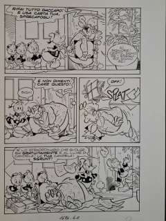 Cavazzano, Giorgio - 1 Original page - La Tragica Avventura di Paperon De Paperozzi | Catawiki