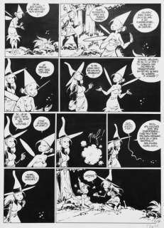 Clarke - 1 Original page - Mélusine T12 - Fées ou lucioles ? - 2004 | Catawiki