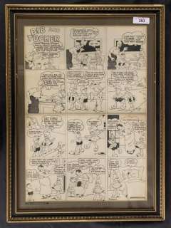 Bib and Tucker. Original Strip Art. | Weiss Auctions