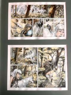 Lupatteli, Carita - 1 Original colour page - Izunas - 2014 | Catawiki