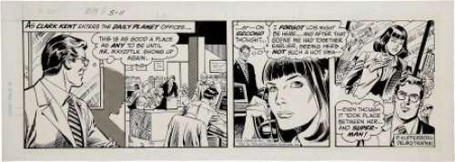 Superman - original avis stribe - 11. maj 1983 - Jose Delbo | ComicGarden