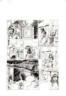 Serpieri, Paolo Eleuteri - 1 Original page - Druuna T4 - Carnivora - 1992 | Catawiki