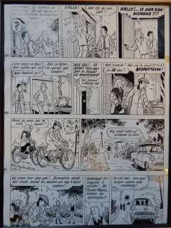 Pom - 1 Original page - Piet Pienter en Bert Bibber 19 - Herrie om Carolus Magnus - 1962 | Catawiki