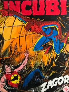 Camarda, Larry (Attilio) - 1 Original colour drawing - Zagor - Incubi: Zagor Versus Spiderman - 2014 | Catawiki