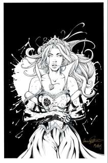 Tommy Patterson - Grimm Fairy Tales: the Dream Eater Saga #1 Cover (Sexy Queen of Hearts!) 2011