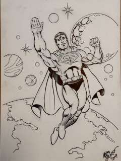 Mike DeCarlo - 1 Original drawing - Superman - 2009 | Catawiki