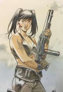 Grun - 1 Original colour drawing - Space Relic Hunters - Xia - 2023 | Catawiki