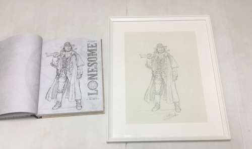 Swolfs, Yves - 1 Original drawing - Lonesome - Page de titre de l’intégrale Lonesome - 2024 | Catawiki