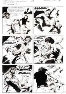 Dotti, Maurizio - 5 Original page - Dampyr #15 - "Nato nella palude" - 2001 | Catawiki