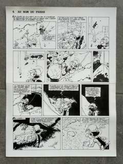 Seron, Pierre - 1 Original page - Les Petits Hommes - T42 - page 6 - Au Nom du Frère - 2006 | Catawiki