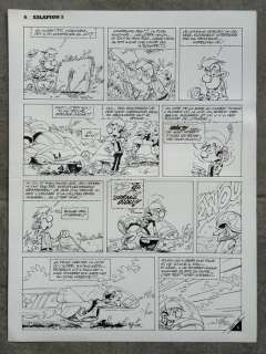 Seron, Pierre - 1 Original page - Les Petits Hommes - T. 50 - page 6 - Eslapion 3 - 2010 | Catawiki