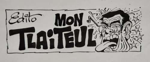 Gotlib, Marcel - 1 Original drawing - Fluide Glacial | Catawiki