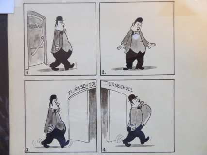 Sleen, Marc - 1 Original page - Pollopof - Turnschool - (jaren 1950) | Catawiki