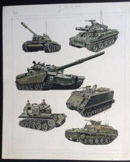 Funcken | Original gouache illustration (p.147) for " Les Uniformes & Armes vol. 1967  - Guerre 1939-45 "  - (1974) | Catawiki