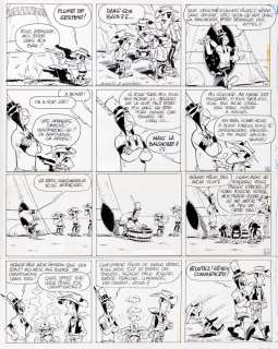 Morris_(Studios) | Lucky Luke, planche n°11 Ã  l’encre de Chine de… | Millon