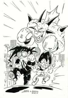 Nacho - 1 Original cover - Dragon Fall - #8 - Parody Dragon Ball - 2003 | Catawiki
