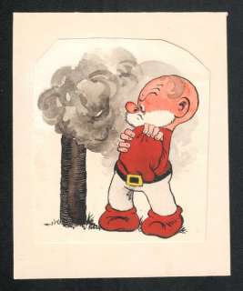 Dulieu, Jean - 1 Original colour drawing - Paulus de Boskabouter - Eva - (jaren 1950) | Catawiki