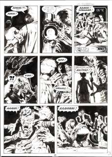 Dotti, Maurizio - 5 Original page - Dampyr #6 - "La costa degli scheletri" - 2000 | Catawiki