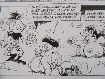 Seron - 1 Original page - De Mini-Vrouwtjes - 2004 | Catawiki