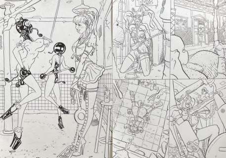 FetishGenerator - 2 Original page - The Art of Fetish Generator - 2 Originele Pagina’s - 1998 | Catawiki