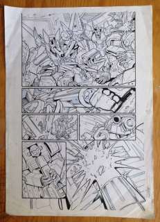 Atilio Rojo - Transformers #12 - More than meet the eye #12 - 1 page d’origine - EO - 2013 | Catawiki