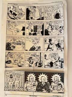 Franquin - 1 Original page - Spirou et Fantasio - Maquette originale de la revue Rantanplan | Catawiki