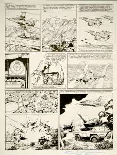 BERGESE Francis  - Buck Danny  - Planche 38 de l’album L’escadrille fantôme[...] | Vermot et Associés