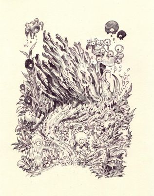 Stan Manoukian | Bêtes à faire peur, Illustration originale, | Daniel Maghen