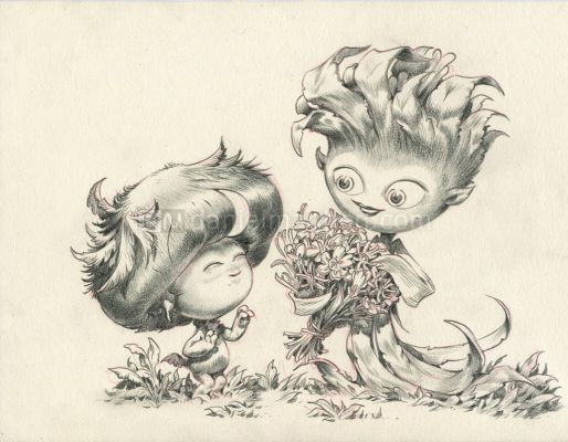 Stan Manoukian | Monstre , Monstre est amoureux , Illustrati | Daniel Maghen