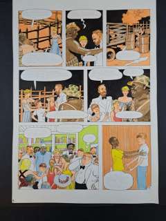 Micheluzzi, Attilio - 1 Original colour page - Nel Nome dell’Arca | Catawiki