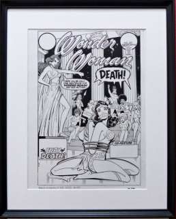 Ric Estrada - 1 Film original d’impression - Wonder Woman #207 - Bondage Cover - 1973 | Catawiki