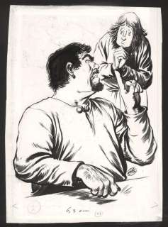 Kresse, Hans G. - 1 Original drawing - Illustratie in ’Groot Vakantieboek’ - De Broedertwist - 1958 | Catawiki