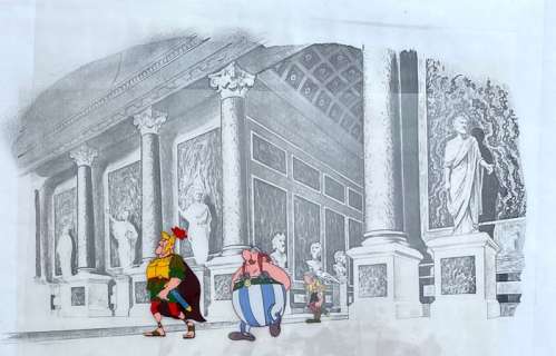 Studios Uderzo - Astérix et Obélix au Palais de César - 1 Celluloïd - Astérix | Catawiki