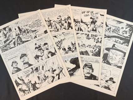 Ticci, Nizzi - 4 Original page - Tex Le Colline del Vento - 1990 | Catawiki