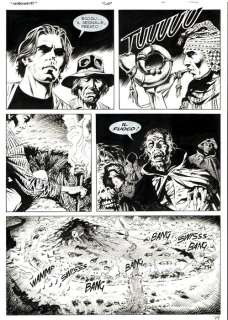 Dotti, Maurizio - 4 Original page - Dampyr #71 - "I massacratori delle Ande" - 2006 | Catawiki