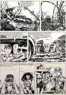 Gimenez, Juan - 1 Original page - Pierre Oury - Inviato Speciale - 1977 | Catawiki