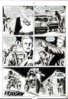 Dotti, Maurizio - 4 Original page - Dampyr #4 - "Notturno in rosso" - 2003 | Catawiki