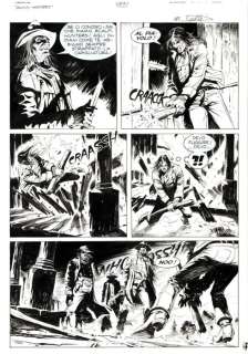 Dotti, Maurizio - 5 Original page - Dampyr #28 - "La banda dei morti viventi" - 2002 | Catawiki