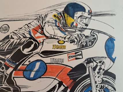 Crepax, Guido - 1 Original cover - Yamaha Champion | Catawiki