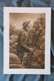 Jovanovic, Milan - 1 Watercolour - Soldat - 2017 | Catawiki