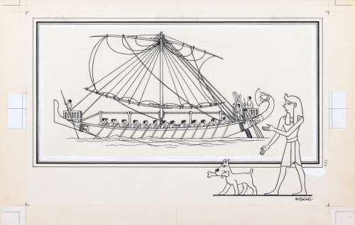 Hergé Jacobs | Tintin, illustration Ã  l’encre de Chine et Ã  la… | Millon